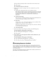 Page 282-4 Dell Inspiron 3000 Series Service Manual
Do these indicators light up within seconds after the boot routine starts?
Ye s .  Go to step 4.
No.  Troubleshoot the power subsystem.
4. While the boot routine is running, observe the computer for any of the 
following:
•Diskette-drive and hard-disk drive access indicator activity
These indicators light in response to data being transferred to or from the 
drives. If either of these indicators fails to light during the boot routine, 
troubleshoot the...