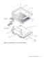 Page 47Removing and Replacing Parts 4-11
.
Figure 4-12.  Exploded View—12.1-Inch LCD Assembly   
front bezel
LCD panel
inverter
board
inverter 
board 
connector latch
back 
cover LCD panel 
flex cable
hinges (2)
bobbin (adhered 
to LCD flex cable) 