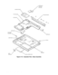 Page 504-14 Dell Inspiron 3000 Series Service Manual
.
Figure 4-15.  Exploded View—Base Assembly   
main boardLVDS board 
(13.3-inch 
LCD only)
I/O panel bracket
USB board
base 
assembly processor board
audio board PC Card cage
memory module cover
audio bezel
Kensington 
lock plate
latch
assembly
IR lens 