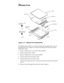 Page 664-30 Dell Inspiron 3000 Series Service Manual
Diskette Drive
Figure 4-17.  Diskette Drive Disassembly
The diskette drive resides in a carrier that slides into the options drive bay on 
the right side of the computer. To remove the diskette drive from the carrier, 
follow these steps:  
1. Remove diskette drive screws FD1, FD2, and FD3.
2. Remove the protective shield.
3. Remove diskette drive screws FD4 and FD5.
4. Lift the cable lock from the flex cable.
5. Lift the diskette drive from the carrier.
Lift...