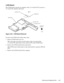 Page 85Removing and Replacing Parts 4-49
LVD S B o a rd
The LVDS board is present on computers with a 13.3-inch LCD. If you have a 
12.1-inch LCD, skip this subsection.  
Figure 4-32.  LVDS Board Removal
To remove the LVDS board, follow these steps:
1. Remove LVDS board screw G2.
This is the other screw that you left in place when you removed the 
13.3-inch LCD cable harness from connector JP1 on the LVDS board.
2. Remove the LVDS board from the main board.
The LVDS board is held in place on the main board by...