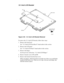 Page 984-62 Dell Inspiron 3000 Series Service Manual
12.1-Inch LCD Bracket
Figure 4-44.  12.1-Inch LCD Bracket Removal
To remove the 12.1-inch LCD bracket, follow these steps:
1. Remove the front bezel.
See “12.1-Inch LCD Front Bezel” found earlier in this section.
2. Remove the LCD panel.
See “12.1-Inch LCD Panel” found earlier in this section. 
3. Remove the hinges.
See the previous subsection, “12.1-Inch LCD Hinges.”
4. Remove bracket screws H5 and H8.
5. Remove the bracket from the back cover.
With your...