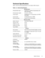 Page 19System Overview 1-9
7HFKQLFDO6SHFLILFDWLRQV
Table 1-2 lists the technical specifications for the Inspiron 3500 computer.
Ma
7DEOH  7HFKQLFDO 6SHFLILFDWLRQV
0LFURSURFHVVRU
Microprocessor type  . . . . . .  Intel Pentium II Mobile microprocessor with 
MMX technology
Microprocessor speed . . . . .  233, 266, or 300 MHz 
Internal cache  . . . . . . . . . . .  32 KB (Pentium II microprocessor with MMX 
technology) 
External cache . . . . . . . . . . .  512-KB pipelined-burst SRAM
Math coprocessor  . . ....