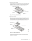 Page 41Removing and Replacing Parts 4-7
9. Remove the memory modules.
Carefully spread the inner metal tabs of the memory module socket to dis-
engage the module from the socket. The module should pop up slightly. 
Then pull the memory module out of the socket (see Figure 4-9).
)LJXUH0HPRU\0RGXOH5HPRYDO
10. Remove the video card.
Remove the two 3-mm screws securing the video card (see Figure 4-10). 
Gently pull the video card off of the connectors on the bottom of the sys-
tem board by lifting it at...