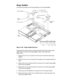 Page 944-60HOO,QVSLURQ6HUYLFH0DQXDO
+LQJH6DGGOHV
This section provides the removal procedure for the hinge saddles.
DG GOH
)LJXUH+LQJH6DGGOH5HPRYDO
This procedure assumes that you have removed the PC Card heat sink and 
LVDS board. To remove the hinge saddles, follow these steps (see 
Figure 4-40):
1. Remove the four 4-mm screws from the top of the left and right hinge 
saddles.
2. Remove the four 4-mm screws from the back of the computer above the 
ports.
3. Remove the 10-mm screw and 20-mm...