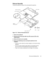 Page 57Removing and Replacing Parts 4-21
3DOPUHVW$VVHPEO\
The palmrest assembly consists of the touch pad and the palmrest.
)LJXUH  3DOPUHVW $VVHPEO\ 5HPRYDO
 5HPRYH WKH NH\ERDUG
 LVFRQQHFW WKH WRXFKSDG FDEOH IURP =,) FRQQHFWRU -3 RQ WKH
V\VWHP ERDUG
 5HPRYH WKH EDFN FRYHU DVVHPEO\
 5HPRYH WKH IROORZLQJ VFUHZV VHFXULQJ WKH SDOPUHVW WR WKH
FRPSXWHU
‡One 5-mm screw inside the computer, adjacent to the thermal cooling 
assembly
‡Two 5-mm screws inside the upper edge of the hard-disk drive bay...