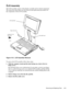 Page 59Removing and Replacing Parts 4-23
LCD Assembly
The LCD assembly consists of the display assembly and its related components. 
The subsections that follow provide removal and replacement procedures for 
the components of the LCD assembly.
Figure 4-18.  LCD Assembly Removal
To remove the LCD assembly, follow these steps:
1. With the computer closed and the back facing you, remove the two 
hinge covers.
Pop off both of the covers with the heel of your palm; or insert your finger-
tips or a scribe between...