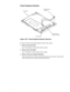 Page 644-28 Dell Latitude LM Systems Service Manual
Power/Suspend Indicator
Figure 4-23.  Power/Suspend Indicator Removal
To remove the power/suspend indicator, follow these steps:
1. Remove the front bezel.
See “Front Bezel” found earlier in this section.
2. Remove the LCD panel.
See “LCD Panel” found earlier in this section. 
3. Remove the power/suspend indicator.
Disconnect the power status connector from the inverter board. Lift the indi-
cator out of the recess in the top of the back bezel.
power/suspend...