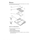 Page 664-30 Dell Latitude LM Systems Service Manual
Keyboard
This section provides the removal procedure for the keyboard. Also, it includes 
the removal procedure for the heat sink.
Figure 4-25.  Keyboard Removal
To remove the keyboard, follow these steps:
1. Open the computer.
2. Remove the keyboard screw covers.
3. Remove keyboard screws S1 and S2.
Lay the keyboard back against the LCD assembly or a prop to avoid detach-
ing the keyboard cable.
screw covers (2)
S1
S2
S4S3
heat sink
keyboard cable
main board...