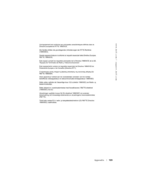 Page 123www.dell.com | support.dell.com
Appendix123 