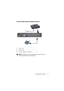 Page 21Connecting Your Projector21
Connection With Commercial RS232 Control Box
 NOTE: The RS232 cable is not shipped with your projector. Consult a 
professional technician to obtain the cable. 1Po w e r  c o rd
2RS232 cable
3Commercial RS232 control box
1
2 3 