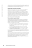 Page 5454Guide dinformations du produit
www.dell.com | support.dell.com
contrat de service avec lun de nos fournisseurs de services tiers, reportez-vous à 
ce contrat (qui vous a été envoyé avec votre fiche dexpédition ou facture) pour 
plus dinformations sur la façon de bénéficier du service. 
Comment allez-vous réparer mon produit ?
Dell utilise des composants neufs ou remis en état provenant de différents 
fabricants pour les réparations sous garantie et pour la fabrication de 
composants et de systèmes de...