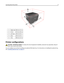 Page 91
2
3
4
5
1
1Right side 300 mm (12 in.)
2Front 510 mm (20 in.)
3Left side 200 mm (8 in.)
4Rear 200 mm (8 in.)
5Top 300 mm (12 in.)
Printer configurations
CAUTION—POTENTIAL INJURY: To reduce the risk of equipment instability, load each tray separately. Keep all
other trays closed until needed.
You can configure your printer by adding one optional 550‑sheet tray. For instructions on installing the optional tray,
see 
“Installing optional trays” on page 17. Learning about the printer9 