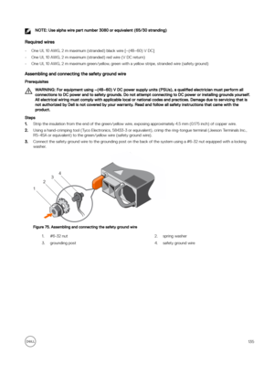 Page 135NOTE: Use alpha wire part number 3080 or equivalent (65/30 stranding)
Required wires
