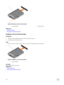 Page 148Figure 84. Removing a 2.5-inch hard drive blank
1.hard drive blank2.release button
Related links
Safety instructions
Removing the optional front bezel
Installing a 2.5-inch hard drive blank
Prerequisites
1.Follow the safety guidelines listed in the Safety instructions section.
2.If installed, remove the front bezel.
Steps
Insert the hard drive blank into the hard drive slot until the release button clicks into place.
Figure 85. Installing a 2.5-inch hard drive blank
1.hard drive blank
Next steps
If...