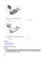 Page 151Figure 88. Removing a hot swappable hard drive or SSD
1.release button2.hard drive or SSD carrier3.hard drive or SSD carrier handle
Figure 89. Removing a 1.8 inch hot-swappable uSATA SSD carrier
1.release button2.SSD carrier3.SSD carrier handle
Related links
Safety instructions
Before working inside your system
Removing the optional front bezel
Installing the optional front bezel
Installing a hot-swap hard drive
Prerequisites
CAUTION: Many repairs may only be done by a certified service technician. You...