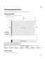 Page 263
Technical specifications
The technical and environmental  speci