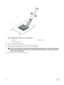 Page 92Figure 34. Applying thermal grease on the top of the processor
1.processor2.thermal grease3.thermal grease syringe
3.Place the heat sink onto the processor.
4.Tighten one of the four screws to secure the heat sink to the system board.
5.Tighten the screw diagonally opposite to the 