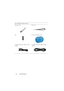 Page 88Your Dell Projector
Only for S500wi Package Contents
Interactive Pen
Wr i s t  s t r a p
Nib Interwrite Workspace CD
2 m Mini USB cable (USB-A to Mini 
USB-B) 5 m Mini USB cable (USB-A to Mini 
USB-B) 