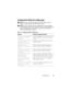 Page 53Troubleshooting51
Configuration Utility Error Messages
 NOTE: These error messages are displayed inside the Configuration Utility. 
Restart your system and retry if you encounter any of these.
 
NOTE: If the error message continues to be displayed even after following the 
steps mentioned in Table 7-3 for the resolution of the error, contact Dell Support for 
advanced troubleshooting. For information on how to contact Dell Technical 
Support, see Getting Help on page 57.
Table 7-3. Configuration Utility...
