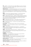 Page 148     
     
 
     
 
 
 
 
 
 
      
   
 
 
  
 
  
   dB — decibel  — A unit used to express relative difference in power or intensity, 
usually between two acoustic or electric signals, equal to ten times the common 
logarithm of the ratio of the two levels. 
Diagonal Screen —  A method of measuring the size of a screen or a projected 
image. It measures from one corner to the opposite corner. A 9 FT high, 12 FT 
wide, screen has a diagonal of 15 FT. This document assumes that the diagonal...