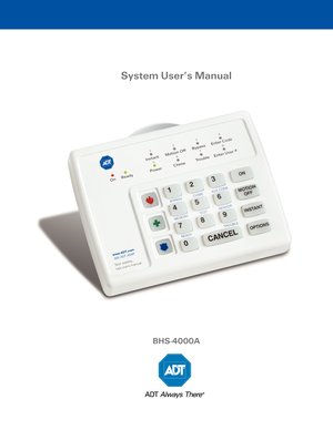 Page 1System User’s Manual
BHS-4000A   