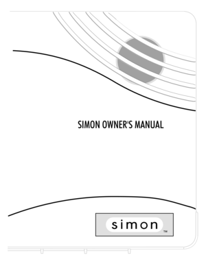 Page 10
SIMON OWNERS MANUAL 