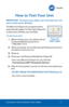 Page 11 
 
Companion Service System User Guide 11 
How to Test Your Unit 
IMPORTANT: To ensure your safety, you must test your unit 
each month (every 30 days). 
The Base Unit (Figure A) is programmed to 
automatically trigger the Test Light (Figure G) 
to flash every 30 days, as a reminder.  
To test your unit:  
1. Before testing your unit, please call our 
Customer Monitoring Center at 
1.800.568.1216.  
2. When prompted, tell our Monitoring Professional that you 
are about to test your unit. 
3. Hang up....