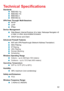 Page 6262
IP Filtering
URL Filtering
Domain Blocking
Scheduling IEEE 802.11b
IEEE 802.3
IEEE 802.3u
Technical Specifications
L2TP
