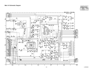 Page 19L4100SCM3
Main 3/4 Schematic Diagram
8-5
Comparison Chart of 
Models and Marks
MODE L MARK
LCD-A1504 A
LCD-A2004 B
 