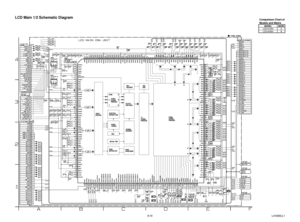 Page 24L4100SCL1
LCD Main 1/2 Schematic Diagram
8-10
Comparison Chart of 
Models and Marks
MODE L MARK
LCD-A1504 A
LCD-A2004 B
 