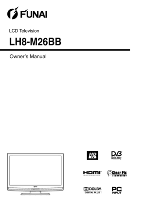 Page 1LH8-M26BB
Owner’s Manual
LCD Television
 