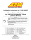 Page 1AEM Performance Electronics 2205 126th Street Unit A, Hawthorne, CA. 90250 Phone: (310) 484-2322 Fax: (310) 484-0152 http://www.aemelectronics.com Instruction Part Number: 10-3020 Rev 02  2011 AEM Performance Electronics 
 
 
 
 
 
Installation Instructions for P/N 30-3020M 
 
Water/Methanol Failsafe 
For Use With 4mm Injection Tubing 
(Injection Monitor) 
 
WATER/METHANOL FAILSAFE PARTS LIST 
 
 
 
 
 
 
 
 
 
This product is legal in California for racing vehicles only and should never be used on...