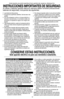 Page 1717
•  Lea todas las instrucciones.
•  No toque las superficies calientes. Use las asas o las 
perillas.
•   A fin de protegerse contra un choque eléctrico y 
lesiones a las personas, no sumerja el cable, los 
enchufes ni el aparato en agua ni en ningún otro 
líquido.
•  Todo aparato eléctrico usado en la presencia de los 
niños o por ellos mismos requiere la supervisión de 
un adulto.
•  Desconecte el aparato del tomacorriente cuando 
no esté en uso y antes de limpiarlo. Espere que el 
aparato se enfríe...