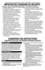 Page 3232
• Lire toutes les instructions.
•  Ne pas toucher aux surfaces chaudes. Utiliser 
les poignées ou les boutons de l’appareil.
•  Afin d’éviter les risques de choc électrique, ne 
pas immerger le cordon, la fiche ou l’appareil 
dans l’eau ou dans d’autres liquides.
•  Exercer une étroite surveillance lorsque 
l’appareil est utilisé à proximité d’un enfant ou 
lorsqu’un enfant s’en sert.
•  Débrancher l’appareil lorsqu’il n’est pas en 
marche et avant le nettoyage. Le laisser 
refroidir avant d’installer...