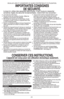 Page 2020
• Lire toutes les instructions.
•  Ne pas toucher aux surfaces chaudes. Utiliser les 
poignées ou les boutons de l’appareil.
•  Afin d’éviter les risques de choc électrique, ne pas 
immerger le cordon, la fiche ou l’appareil dans l’eau 
ou dans d’autres liquides.
•  Exercer une étroite surveillance lorsque l’appareil est 
utilisé à proximité d’un enfant ou lorsqu’un enfant 
 s’e n  s e r t .
•  Débrancher l’appareil lorsqu’il n’est pas en marche et 
avant le nettoyage. Le laisser refroidir avant...