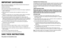Page 2
21
IMPORTANT	SAFEGUARDS
When using electrical appliances, basic safety precautions should always be 
followed, including the following:
❑	Read all instructions.
❑	Do not touch hot surfaces. Use handles or knobs.
❑	To protect against electrical shock do not immerse cord, plugs or appliance in 
water or other liquid.
❑	Close supervision is necessary when any appliance is used by or near 
children.
❑	Unplug from outlet when not in use and before cleaning. Allow to cool before 
putting on or taking off...