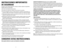 Page 6
109
INSTRUCCIONES	IMPORTANTES		
DE	SEGURIDAD	
Cuando se usan aparatos eléctricos, siempre se deben respetar las siguientes 
medidas básicas de seguridad:
❑	Por favor lea todas las instrucciones.
❑	No toque las superficies calientes. Use las asas o las perillas.  
❑	A fin de protegerse contra un choque eléctrico y lesiones a las personas, no 
sumerja el cable, los enchufes ni el aparato en agua ni en ningún otro líquido.
❑	Todo aparato eléctrico usado en la presencia de los niños o por ellos mismos...