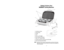 Page 55 12
Getting To Know Your 
GR28WHT Grilling Machine
1. Grill Machine Body
2. Grilling Plates
3. Handle
4. Cord 
5. Drip Tray (P/N 22384)
6. Plastic Spatula (P/N 20147)
7. Power “On” Indicator (LED)
8. Variable Temperature Control Knob (P/N 21782)
9. Timer Control Knob (P/N 21783)
NOTE:Allow the Timer Control to automatically count down to 0 minutes.
Manually turning the Timer Control to 0 minutes may damage the
Timer mechanism.
1.
2.
4.
5.
3.
7.
8.
9.
6.
Grillade de légumes
6 tranches d’aubergines de 1/2...