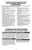 Page 1313
•  Lea todas las instrucciones.
•  No toque las superficies calientes. Use las asas o 
las perillas.
•   A fin de protegerse contra un choque eléctrico 
y lesiones a las personas, no sumerja el cable, 
los enchufes ni el aparato en agua ni en ningún 
otro líquido.
•  Todo aparato eléctrico usado en la presencia 
de los niños o por ellos mismos requiere la 
supervisión de un adulto.
•  Desconecte el aparato del tomacorriente cuando 
no esté en uso y antes de limpiarlo. Espere que 
el aparato se enfríe...