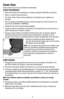 Page 1515
Como Usar
Este producto es para uso doméstico solamente.
PASOS PRELIMINARES 
• Retire todo material de empaque y cualquier etiqueta adherida al product\
o.
•  Retire y conserve toda literatura.
•  Por favor visite el sitio www.prodprotect.com/applica para registrar su 
garantía.
•  Lave las piezas removibles y/o los accesorios según las instrucciones\
 en la 
sección de CUIDADO Y LIMPIEZA.
•  Asegúrese de que el aparato esté apagado.
•      Limpie el interior del Asador de Contacto y las superficies...