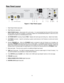 Page 10
Rear Panel Layout 
 
ANALOG OUTPUTS
MADE IN USAAESTHETIX
RS-232 TRIGGER
LEFT
3
RIGHT
1
2
ON
OFF
TOS
COAX
DIGITAL INPUTS
AES EBU
DIGITAL INPUTS
USB
Class 2 Class 1
SERIAL NUMBER 0000
12
345 6 7 9 11 1
10
8Left channel outputs2  
Figure 4 - Rear Panel Layout     
1.  Right Single-Ended output jack.  
2.  Right Balanced output jack.  
3. MAIN POWER Switch.   Disconnects AC to all circuits.  It is  recommended that this be left ON at all times 
during regular use with the exception of whenever cables are...