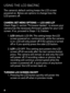 Page 6UsInG tHe lCd  BaCp aC
The camera’s default setting keeps the LCD screen  
powered on. Below are options to change how the  
LCD powers off.
CAmERA  SEt mEnu oPtionS — LCo  AnD LCf
Check Page 2, section “Firmware Update”, to ensure your 
camera has the necessary firmware update for your LCD 
screen. If so, proceed to Steps 1 & 2 below:
1.  LC o (default): LCD ON. This setting keeps the LCD 
screen powered on, continuously, while the camera 
is on. LCD will only power off if the camera is turned 
off or...