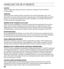 Page 7068
HANDLING THE WI-FI REMOTE
CAUTION
Failure to follow these safety instructions could result in damage to the Wi-Fi Remote  
or other property.
HANDLING
The Wi-Fi Remote contains sensitive components. Do not drop, disassemble, open, crush, 
bend, deform, puncture, shred, microwave, incinerate, paint or insert foreign objects into either 
product. Do not use the Wi-Fi Remote if it has been damaged—for example, if the product is 
cracked, punctured or damaged by water.
KEEPING THE WI-FI REMOTE’S LCD...