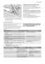 Page 67C
8. Coloque el filtro (A) en su posición en el
filtro (B). Gire el filtro (A) hacia la derecha
hasta que encaje.Limpieza de los brazos aspersores
No retire los brazos aspersores.
Si los orificios de los brazos aspersores se
taponan, retire la suciedad restante con un
objeto afilado.
Limpieza de las superficies exteriores
Limpie las superficies externas de la máqui-
na y del panel de mandos con un paño
suave y húmedo.
Utilice sólo detergentes neutros.
No utilice productos abrasivos, estropajos
duros ni...