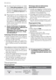 Page 14Kui stardi viivituse funktsioon on määra-
tud, on töös oleva programmi  näidiku
tuli kustunud Kui stardi viivitus on lõpule
jõudnud, käivitatakse programm auto-
maatselt ning töötava programmi  näi-
diku tuli põleb.
Pesuprogrammi ja stardi viivitust on või-
malik valida ka siis, kui nõudepesumasi-
na uks on suletud. Pidage meeles, et sel
viisil on teil pärast pesuprogrammi nu-
pule vajutamist AINULT 3 sekundit tei-
se programmi või viivitusega stardi vali-
miseks, pärast mida käivitub valitud pro-
gramm...