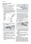 Page 1414  electrolux 
  
Ošetrovanie a 
čistenie  
 
Č istenie filtrov 
 
Z  času  na  čas  treba  skontrolova ť  a 
vy čisti ť  filtre.  Zne čistené  filtre 
znehodnocujú výsle-dok umývania.
 
 
Varovanie  Pred č istením filtrov sa  
presved čite, e spotrebi č je vypnutý.
 
 
1.   Otvorte dvierka, vyberte dolný kôš.     2.   Systém filtrov umýva čky riadu obsahuje     hrubý filter (A), mikrofilter (B) a plochý fil-     ter. Systém filtrov uvo ľnite pomocou     rukoväte na mikrofiltri. 8. Vlote hrubý filter...