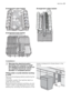 Page 21Arrangement upper basket
Arrangement lower basket
Arrangement cutlery basket
Installation
Warning! Any electrical and/or
plumbing work required to install
this appliance should be carried out
by a qualified electrician and/or
plumber or competent person.
Fitting under a counter (kitchen worktop
or sink)
Remove all packaging before positioning the
machine.
If possible, position the machine next to a
water tap and a drain.
By removing the machines worktop, you can
install it under a close fitting sink unit...