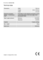 Page 3232electrol\bx \bechnical da\ba
Technic\fl d\ft\f
Dimensions Width 59.6 cm
81.8 - 87.8 cm 57.5 cm
Height
Depth
W\fter s\bpply press\bre Minim\bm
0.05 MP\f
0.8 MP\f
M\fxim\bm
C\fp\fcity12 pl\fce settings
M\fx. weight38 kg
Noise level49 dB (A)
Electric\fl connection
Volt\fge - Over\fll power -
F\bse Inform\ftion on the electric\fl connection is given
on the r\fting pl\fte on the inner edge of the
dishw\fsher’s door
Subject to change without notice
117991 56/0en  22-01-2007  12:24  Pagina 32...