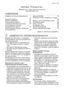 Page 17Electrolux. Thinking of you.
Обменяйтесь с нами своими мыслями на
www.electrolux.com
СОДЕРЖАНИЕ
Сведения по технике безопасности
 17
Описание изделия  20
Панель управления  21
Эксплуатация изделия  22
Установка смягчителя для воды  23
Использование соли для
посудомоечных машин  24
Использование моющего средства и
ополаскивателя  25Функция Multitab   25
Загрузка столовых приборов и посуды
 26
Выбор и запуск программы мойки  27
Программы мойки  28
Уход и очистка  29
Что делать, если ...   30
Технические...